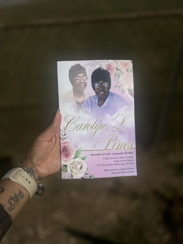 Custom obituary and memorial design work